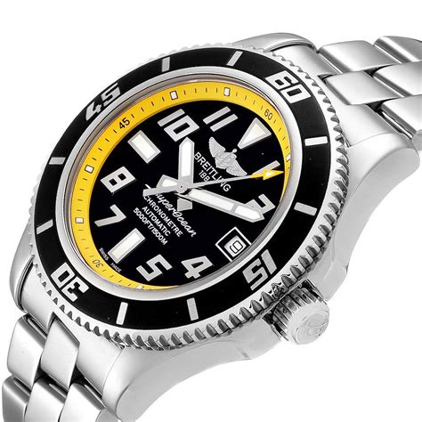 breitling black yellow
